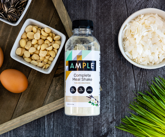 Ample Original: Low-carb Meal Shake - Ample Foods - Snake Ample Food Supply Per Week